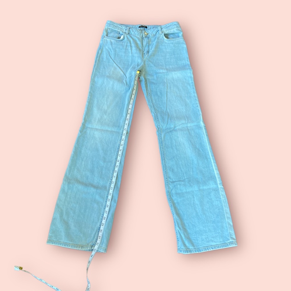 Massimo Dutti | wide leg jeans size 8; 33 inch inseam